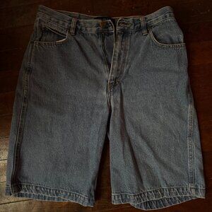 Jeans shorts midi